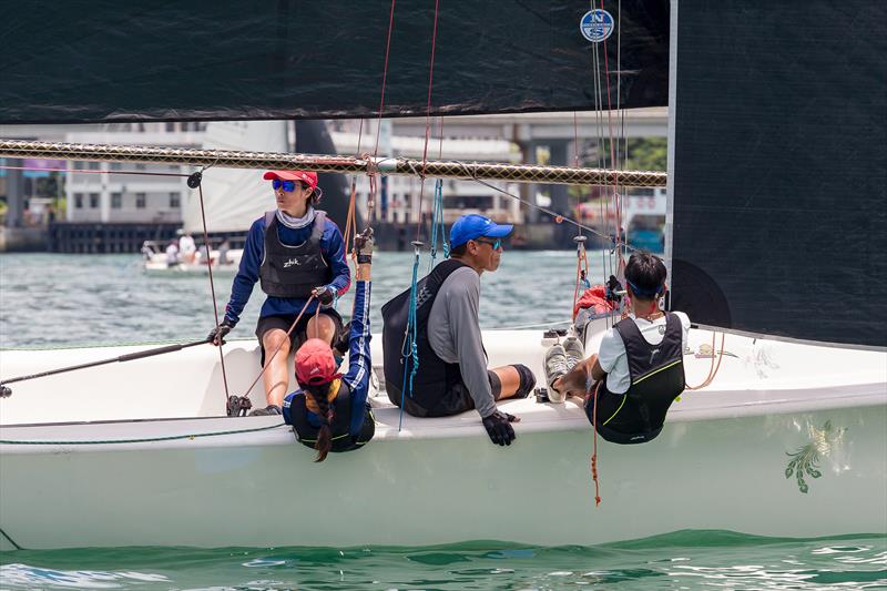 Kit Tong, Phoenix for the Sportsboats photo copyright RHKYC / Guy Nowell taken at Royal Hong Kong Yacht Club and featuring the Sportsboats class