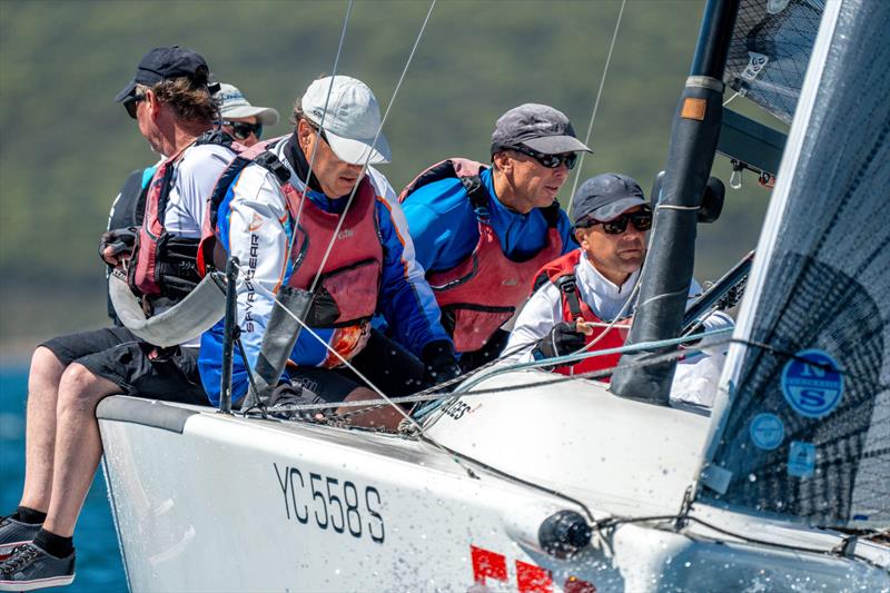 Outlier won the Sportsboat division - 2023 Australian Yachting Championships photo copyright Alex Dare taken at Port Lincoln Yacht Club and featuring the Sportsboats class