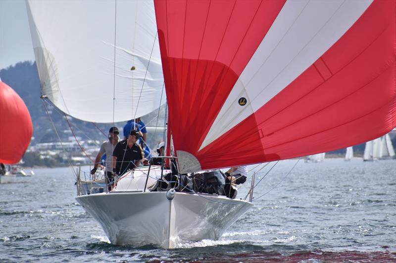 Blackbird, skippered by Duane Pitt - 2023 Banjos Shoreline Crown Series Regatta day 2 - photo © Jane Austin