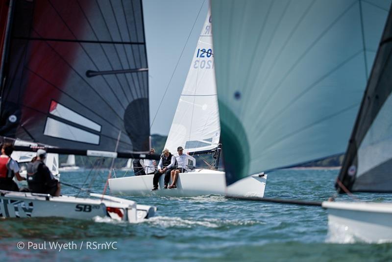 Champagne Charlie June Regatta sponsored by Charles Heidsieck photo copyright Paul Wyeth / www.pwpictures.com taken at Royal Southern Yacht Club and featuring the Sportsboats class