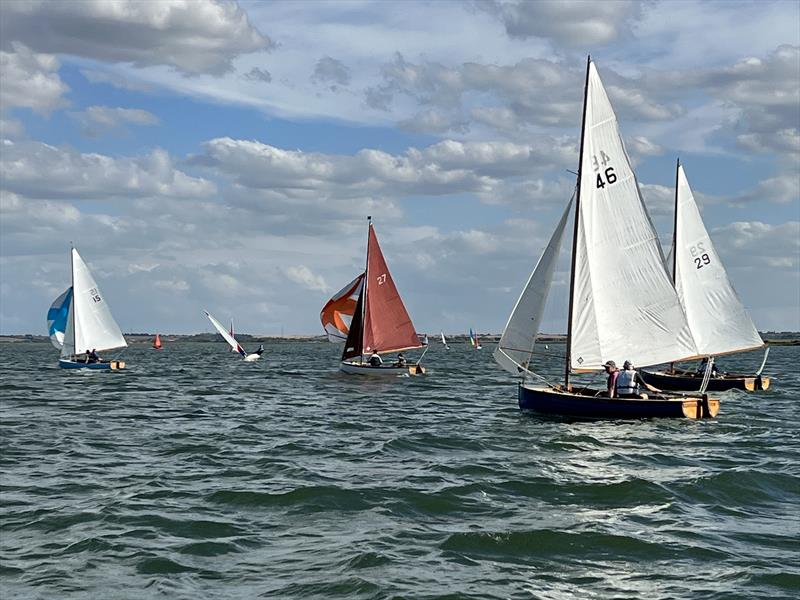 Sprites at Blackwater Sailing Club Club Week 2022 photo copyright Nigel Butler taken at Blackwater Sailing Club and featuring the Sprite class