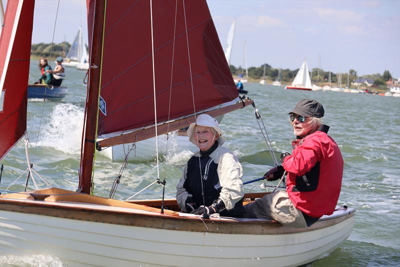 Vivien Whitchurch and Chris Briggs racing the Sprite during Blackwater SC Club Week - photo © Zoe Nelson