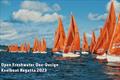 Start line - Irish Squib Inland Championships at Lough Derg © Josh St John