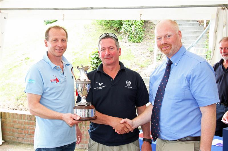 Malcolm Hutchings & Andy Ramsey win the Squib East Coast Championship photo copyright Mike Spurgin taken at Medway Yacht Club and featuring the Squib class