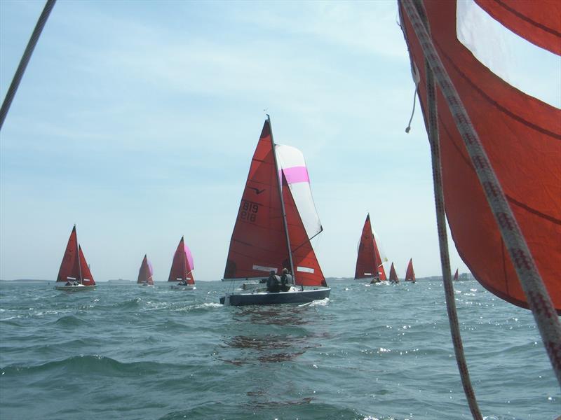 Squib Nationals at Holyhead day 2 photo copyright Vincent Delany taken at Holyhead Sailing Club and featuring the Squib class