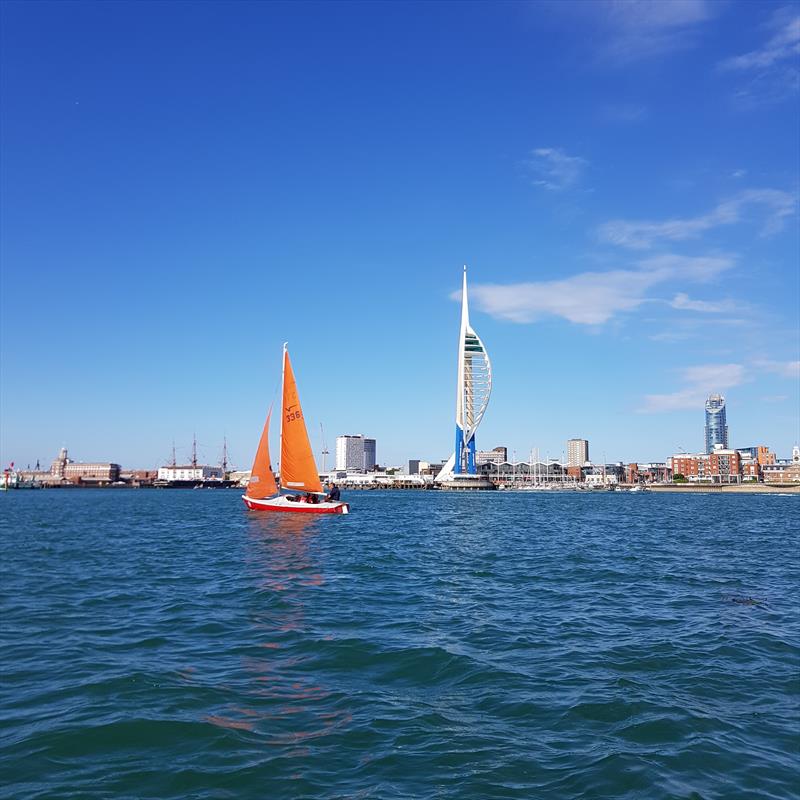 Students practicing their new skills as part of the ASF Sailfit Programme in Portsmouth - photo © ASF