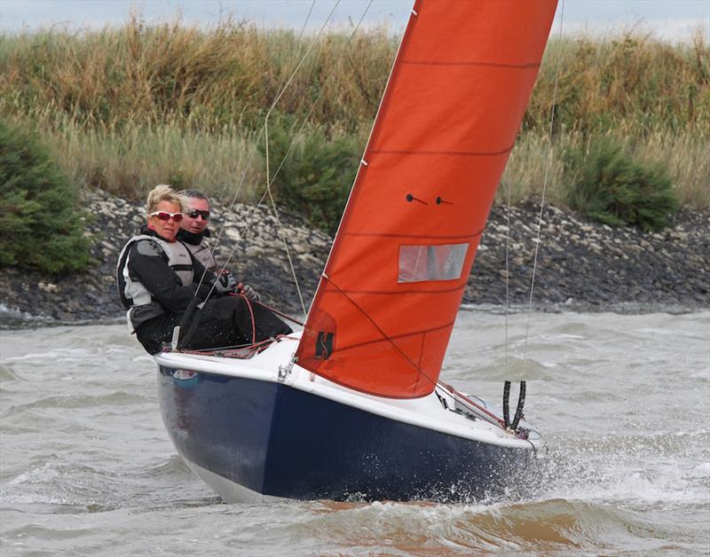 Star performance from Squib sailors Malcolm and Jackie Hutchings on Lady Penelope at Burnham Week - photo © Roger Mant