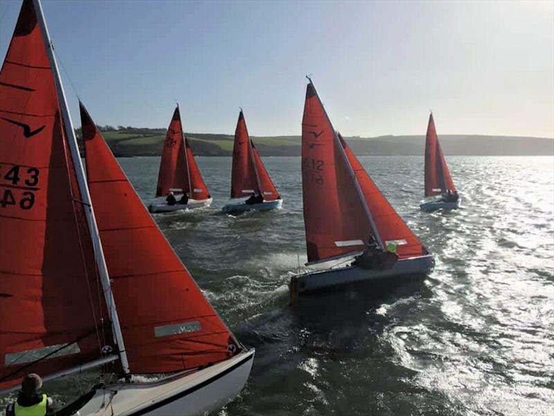 Custom Rigging Frostbites at Kinsale Yacht Club day 3 photo copyright Dave O'Sullivan taken at Kinsale Yacht Club and featuring the Squib class