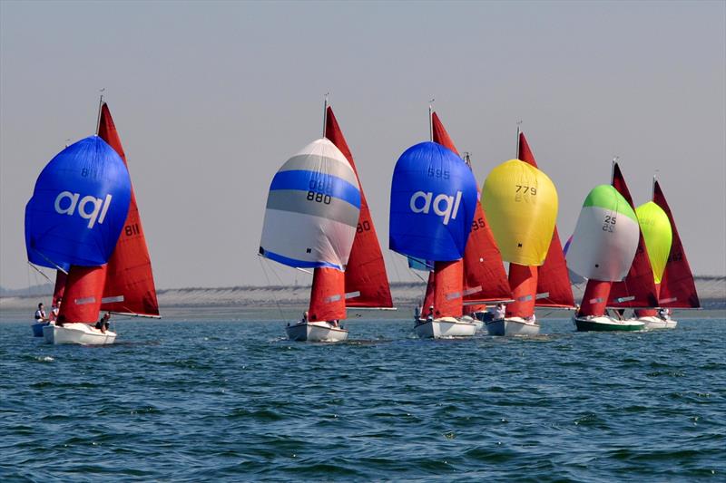 Burnham Week Day 3 photo copyright Alan Hanna taken at Royal Burnham Yacht Club and featuring the Squib class