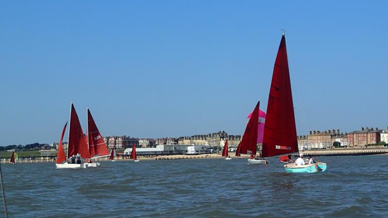 Squib East Coast Championships at the Royal Norfolk & Suffolk Yacht Club photo copyright Chris Jordan taken at Royal Norfolk & Suffolk Yacht Club and featuring the Squib class