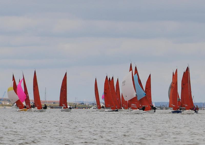 Burnham Week Day 2 photo copyright Alan Hanna taken at Royal Burnham Yacht Club and featuring the Squib class