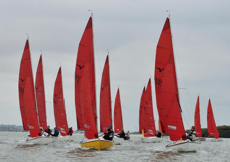 Burnham Week Day 3 photo copyright Alan Hanna taken at Royal Burnham Yacht Club and featuring the Squib class