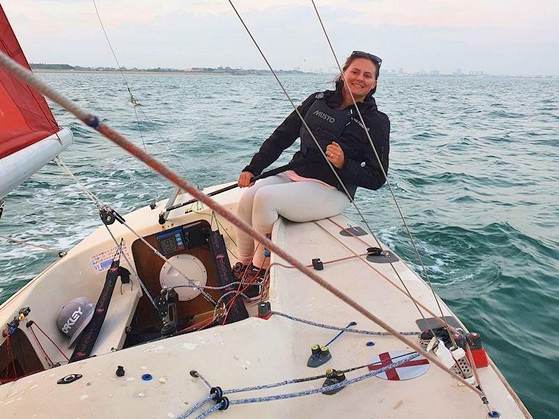 Hattie Henderson trades dinghy racing for keelboats - photo © Henderson family