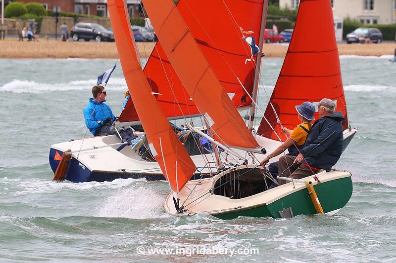 Cowes Week day 1 photo copyright Ingrid Abery / www.ingridabery.com taken at Cowes Combined Clubs and featuring the Squib class