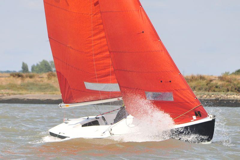 Burnham Week 2022 day 4 photo copyright Alan Hanna taken at Burnham Sailing Club and featuring the Squib class