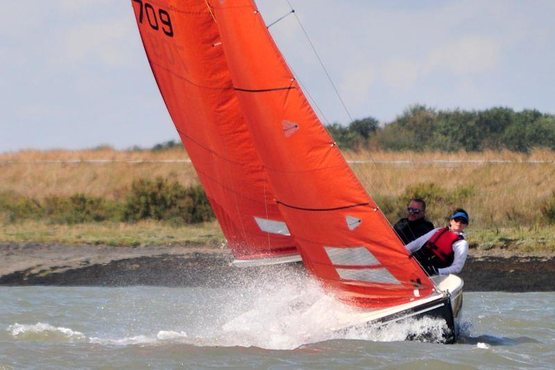 Electra - Burnham Week 2022 day 4 photo copyright Alan Hanna taken at Burnham Sailing Club and featuring the Squib class