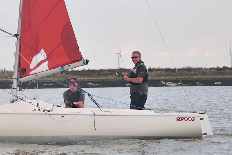 Spoof wins the Squib fleet - Burnham Week 2022 final day photo copyright Alan Hanna taken at Burnham Sailing Club and featuring the Squib class