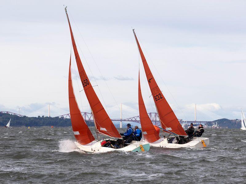 Queen Elizabeth Regatta at Royal Forth YC photo copyright Hannah Robertson taken at Royal Forth Yacht Club and featuring the Squib class