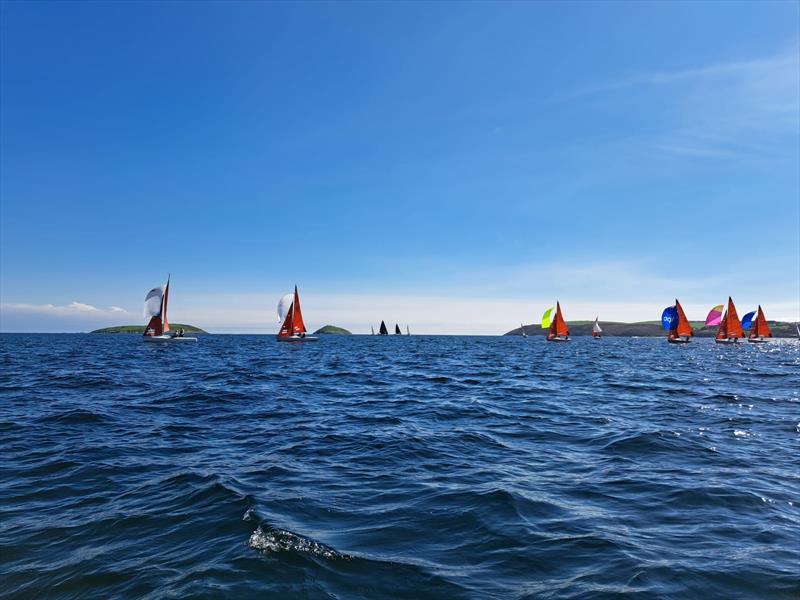 Squib May Day Series at Abersoch photo copyright Selina Morris taken at South Caernarvonshire Yacht Club and featuring the Squib class