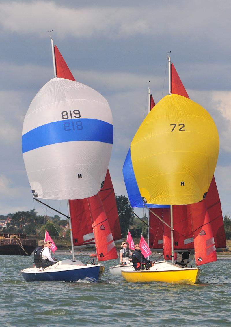 Burnham Week 2023 Day 2 photo copyright Alan Hanna taken at Burnham Sailing Club and featuring the Squib class