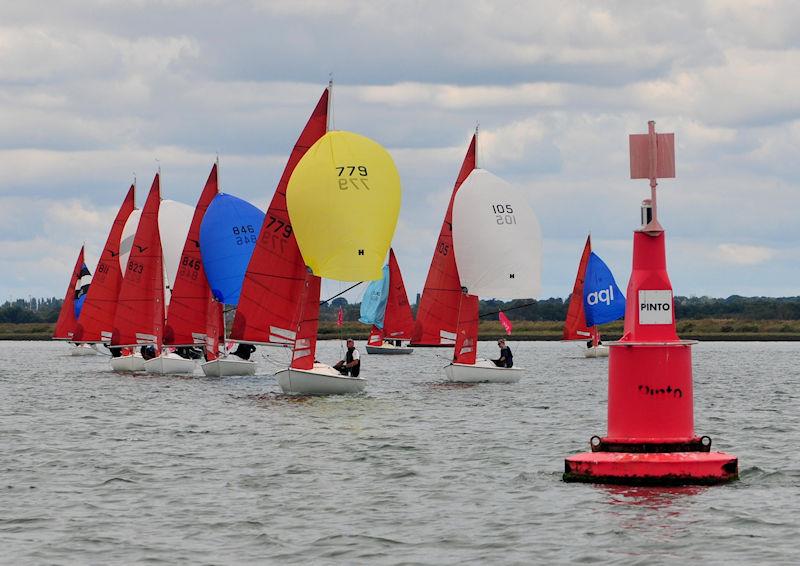 Burnham Week 2023 Day 3 photo copyright Alan Hanna taken at Burnham Sailing Club and featuring the Squib class