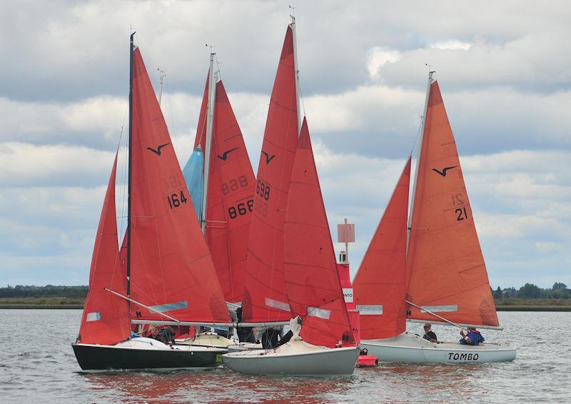Burnham Week 2023 Day 3 photo copyright Alan Hanna taken at Burnham Sailing Club and featuring the Squib class
