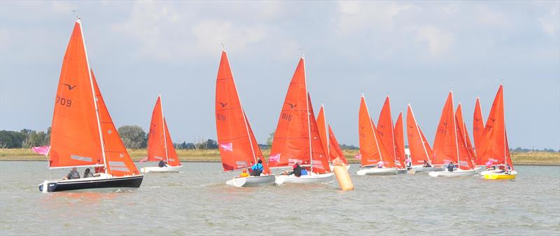 Burnham Week 2023 Trophy Day photo copyright Alan Hanna taken at Burnham Sailing Club and featuring the Squib class