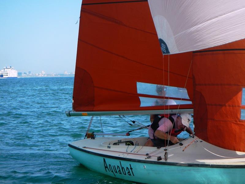 Squib South Coast Championships 2023 photo copyright Mike Samuelson taken at Royal Victoria Yacht Club, England and featuring the Squib class