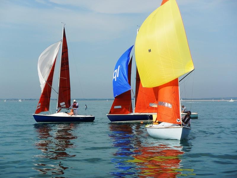 Squib South Coast Championships 2023 photo copyright Mike Samuelson taken at Royal Victoria Yacht Club, England and featuring the Squib class