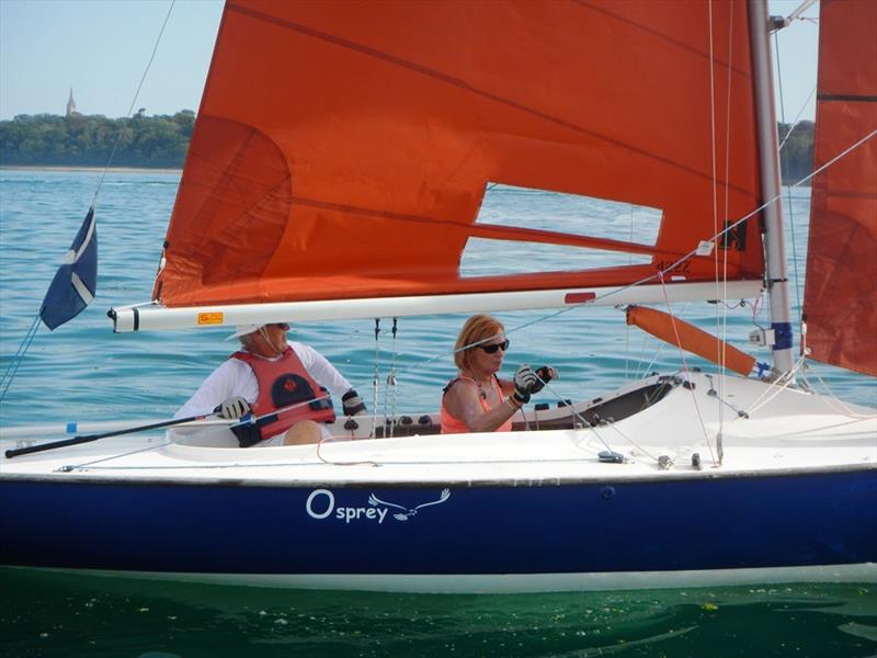 Squib South Coast Championships 2023 photo copyright Mike Samuelson taken at Royal Victoria Yacht Club, England and featuring the Squib class