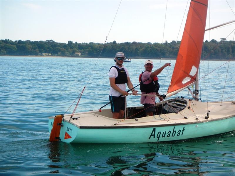 Squib South Coast Championships 2023 photo copyright Mike Samuelson taken at Royal Victoria Yacht Club, England and featuring the Squib class
