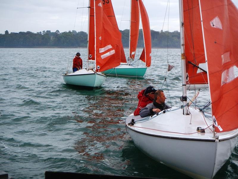 Squib South Coast Championships 2023 photo copyright Mike Samuelson taken at Royal Victoria Yacht Club, England and featuring the Squib class