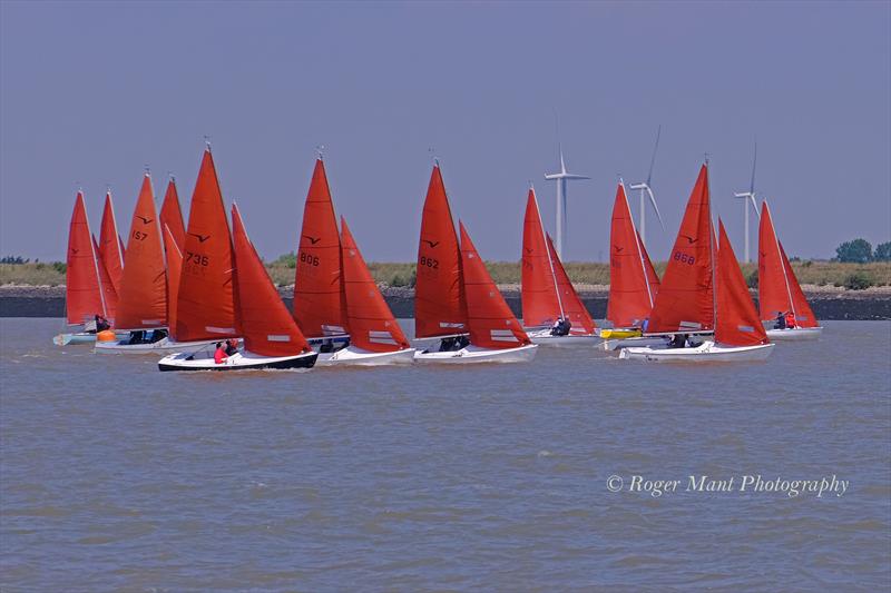 Squibs racing at Burnham photo copyright Roger Mant Photography taken at Royal Corinthian Yacht Club, Burnham and featuring the Squib class