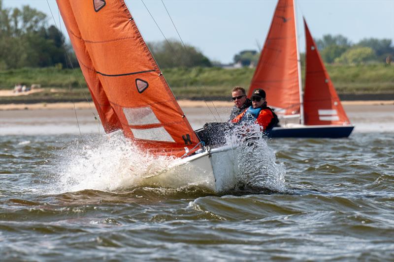 Micky Wright and Alex Porteous, in Spoof, 811 took second place during the 28th edition of the Squib Gold Cup at Royal Corinthian Yacht Club photo copyright Petru Balau Sports Photography / sports.hub47.com taken at Royal Corinthian Yacht Club, Burnham and featuring the Squib class