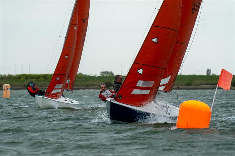 Malcolm Hutchings and Andy Carley won 3rd place during Squib Gold Cup 2025 at Royal Corinthian Yacht Club photo copyright Petru Balau Sports Photography / sports.hub47.com taken at Royal Corinthian Yacht Club and featuring the Squib class