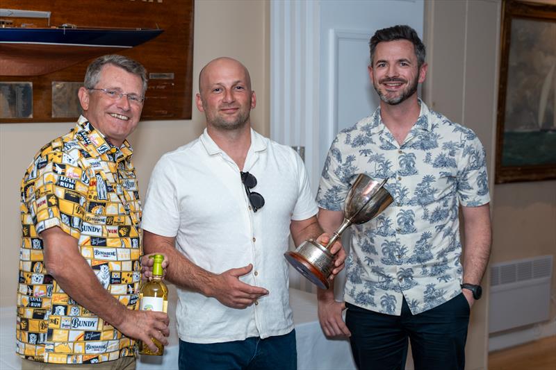 Jack Grogan and Mike Banks won the Squib Gold Cup 2025 at Royal Corinthian Yacht Club photo copyright Petru Balau Sports Photography / sports.hub47.com taken at Royal Corinthian Yacht Club and featuring the Squib class