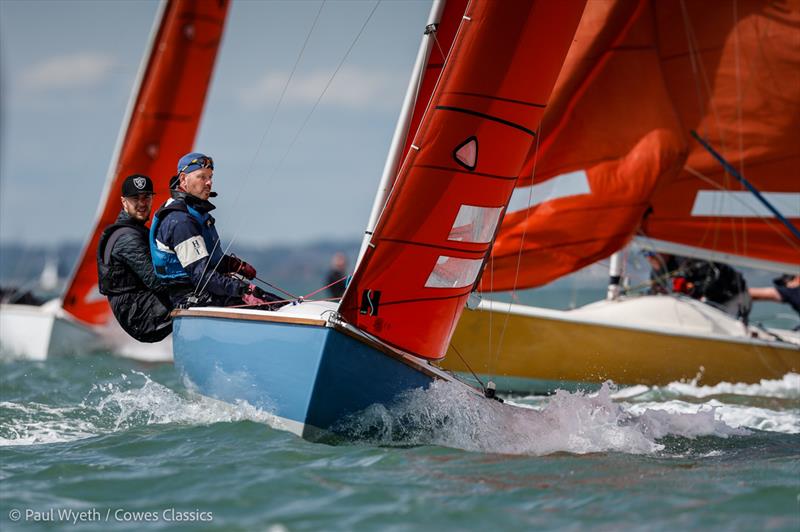 Cowes Classics Regatta 2025 Day 2 - Penny Benjamin, Squib photo copyright Paul Wyeth / www.pwpictures.com taken at Royal London Yacht Club and featuring the Squib class