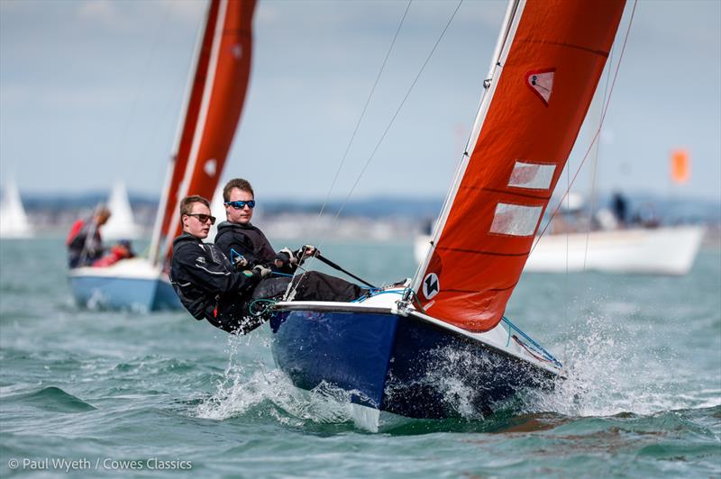 Cowes Classics Regatta 2025 Day 2 - Kestrel, Squib photo copyright Paul Wyeth / www.pwpictures.com taken at Royal London Yacht Club and featuring the Squib class