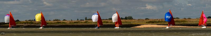 Squib sailing on day 3 of Burnham Week 2026 - photo © Petru Balau Sports Photography / sports.hub47.com