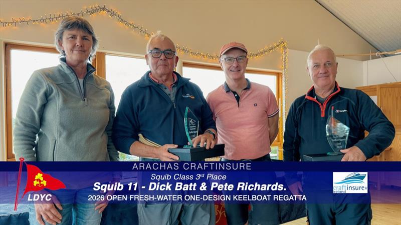 Squib fleet in Freshwater Keelboat Regatta at Lough Derg - photo © Josh St. John