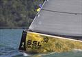 The foil wrap and the teal fresh water of Lake Neuchatel - Switzerland. Makes for great imagery © Flávio Perez