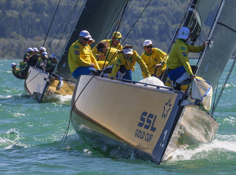 2022 SSL Gold Cup - very competitive racing with Australia and Brazil - photo © John Curnow