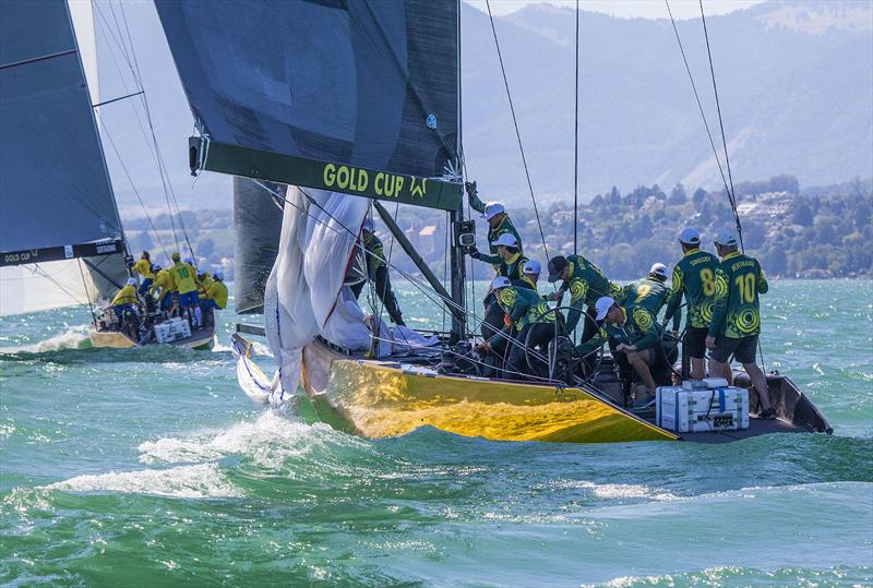2022 SSL Gold Cup - very physical boats indeed photo copyright John Curnow taken at Cercle de la Voile de Grandson and featuring the SSL47 class