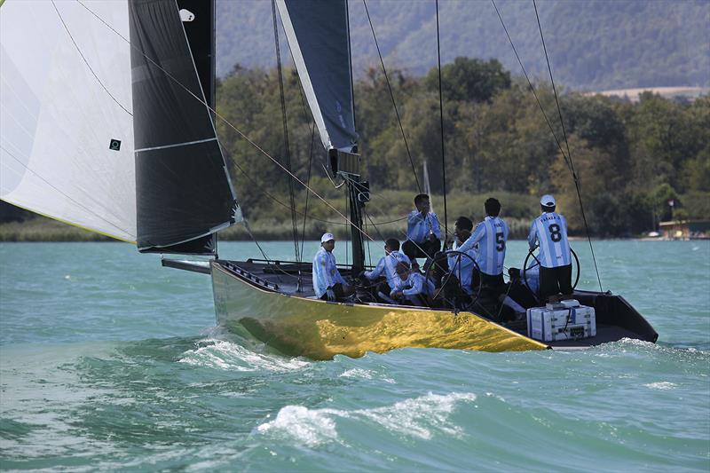 Argentina have been somewhat of the clubhouse favourite photo copyright John Curnow taken at Cercle de la Voile de Grandson and featuring the SSL47 class