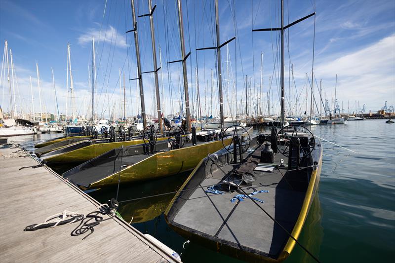 The SSL47 yachts are already in Gran Canaria photo copyright Belfi Aguilar taken at Real Federación Canaria de Vela and featuring the SSL47 class