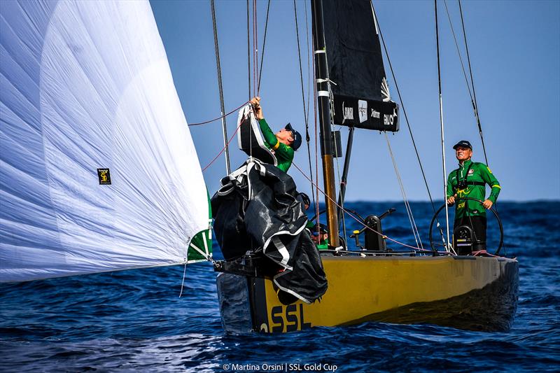 SSL Gold Cup 1/32 Finals Day 3 - SSL Team Lithuania photo copyright Martina Orsini / SSL Gold Cup taken at Real Federación Canaria de Vela and featuring the SSL47 class