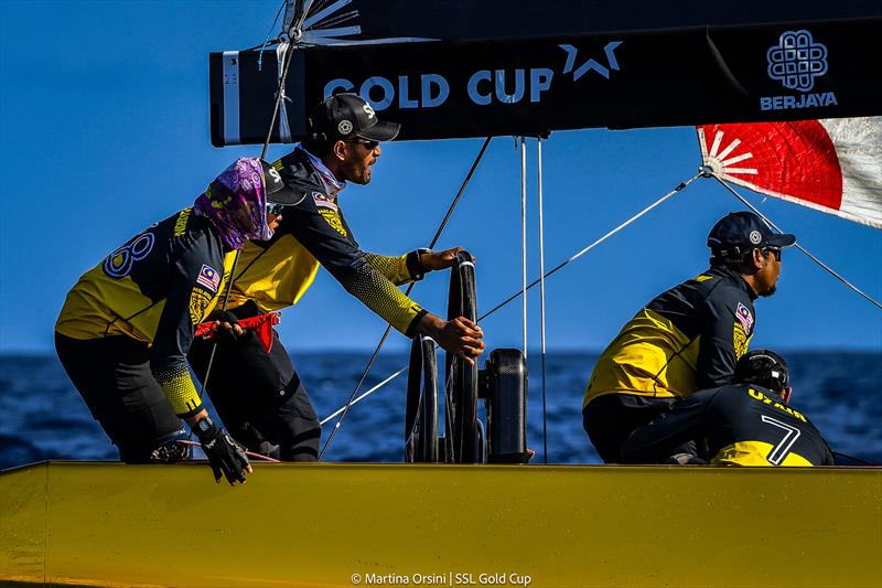 SSL Gold Cup 1/32 Finals Day 4 - SSL Team Malaysia photo copyright Martina Orsini / SSL Gold Cup taken at Real Federación Canaria de Vela and featuring the SSL47 class