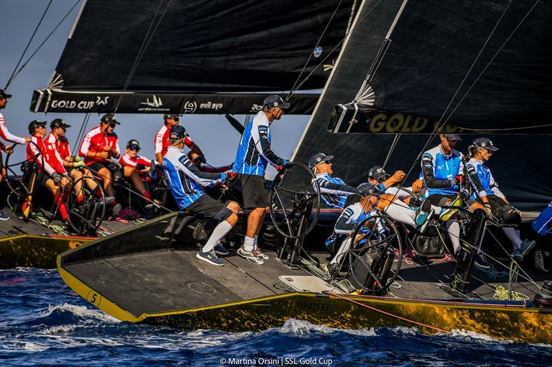 SSL Team Estonia on SSL Gold Cup 1/16 Finals Day 3 photo copyright Martina Orsini / SSL Gold Cup taken at Real Federación Canaria de Vela and featuring the SSL47 class