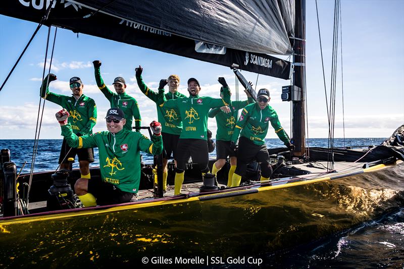 SSL Gold Cup 1/8 Finals - SSL Team Lithuania celebrate - photo © Gilles Morelle / SSL Gold Cup