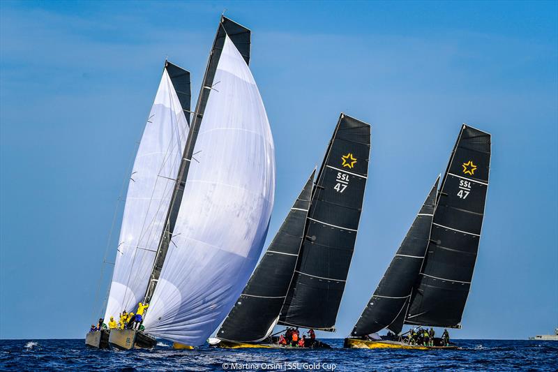 SSL Gold Cup 1/4 Finals Day 4: 1/4 Finals Fleet 3, Race 4 photo copyright Martina Orsini / SSL Gold Cup taken at Real Federación Canaria de Vela and featuring the SSL47 class